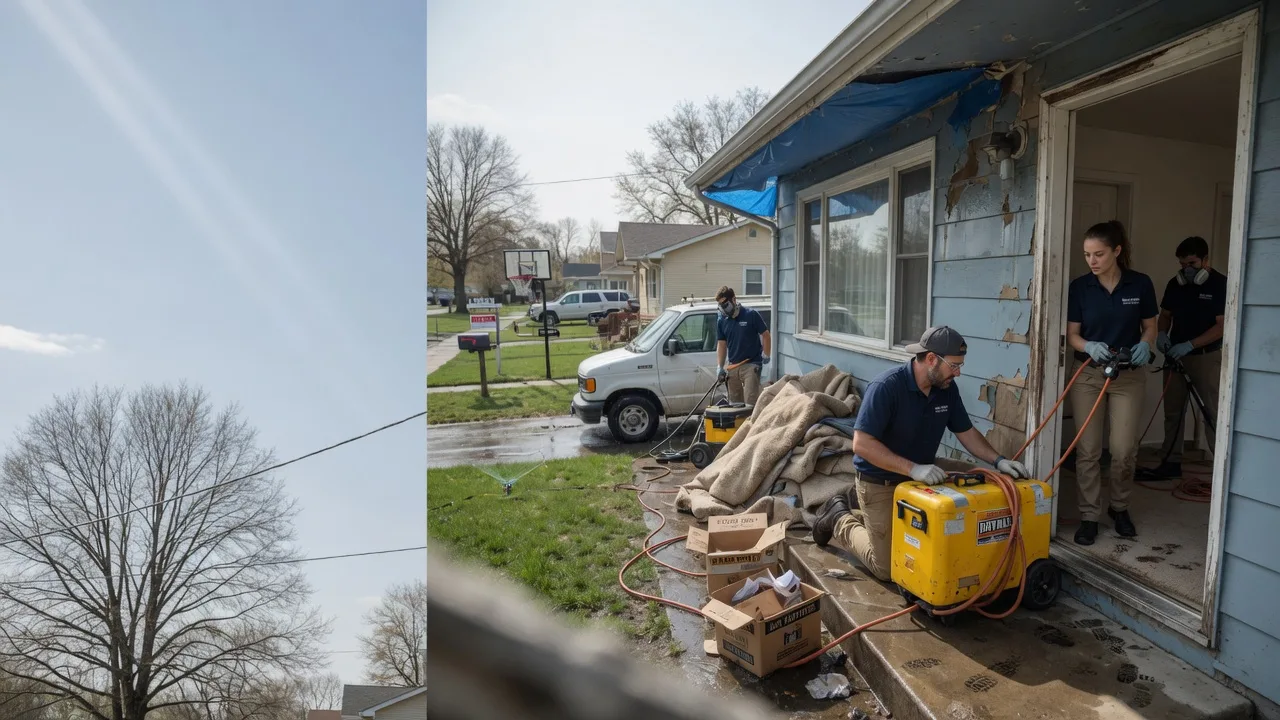 Basement Flood Cleanup in Rockford, MI near me